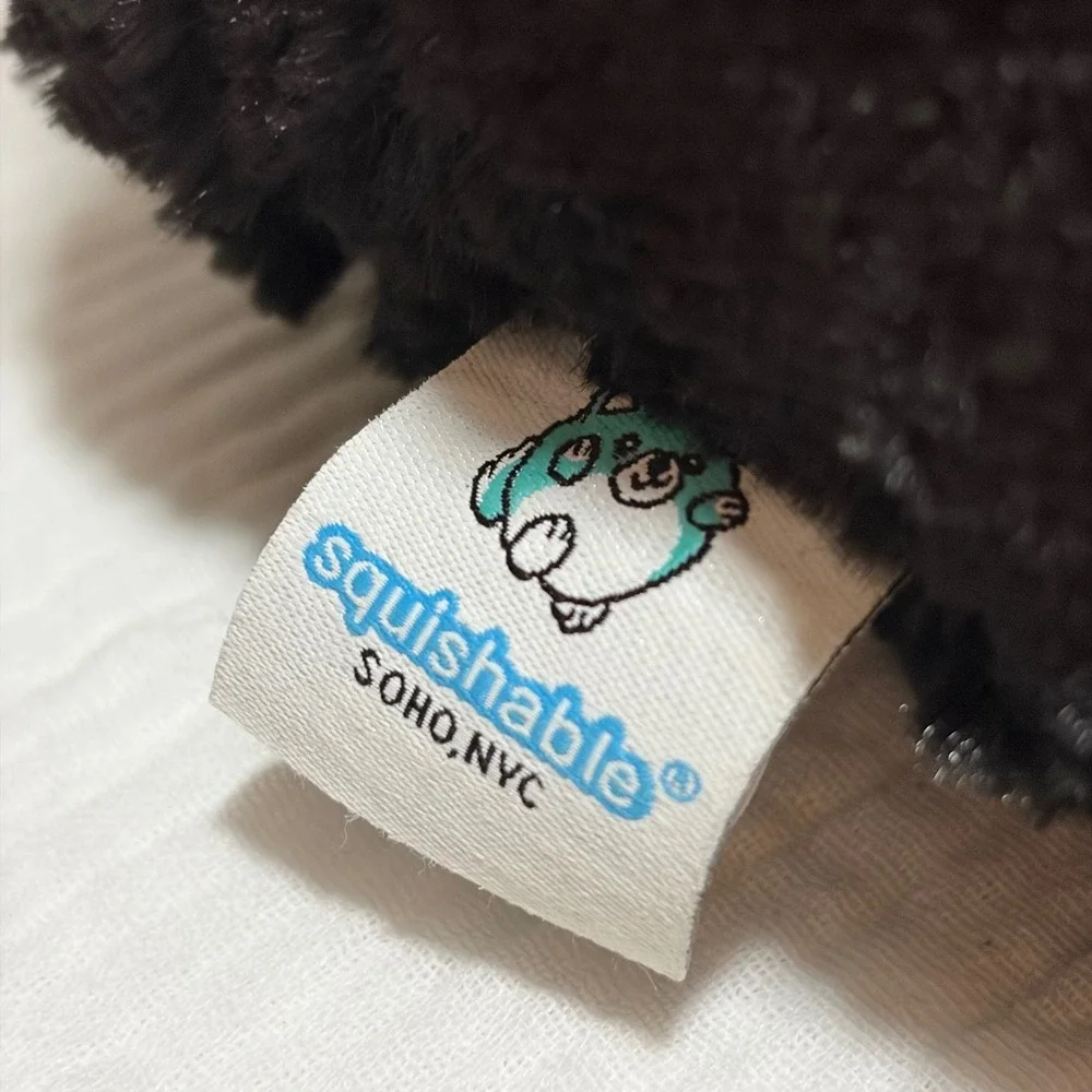 Squishable The Mysterious Doctor Plague Mini 7 Inch Plush Toy Black Gray NWT